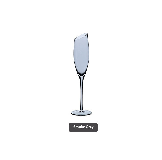 Beveled Crystal Goblet for Red Wine and Champagne