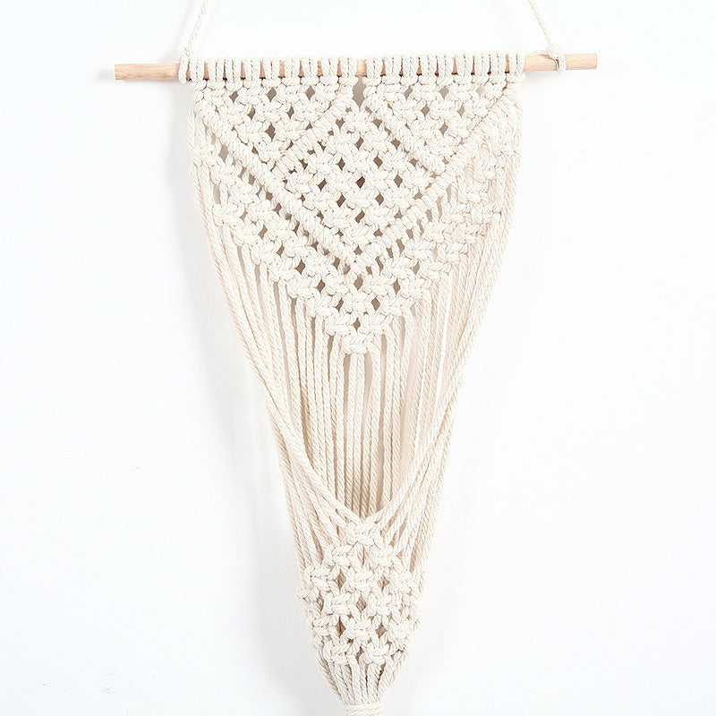 Woven Net Flower Basket for Wall Decoration