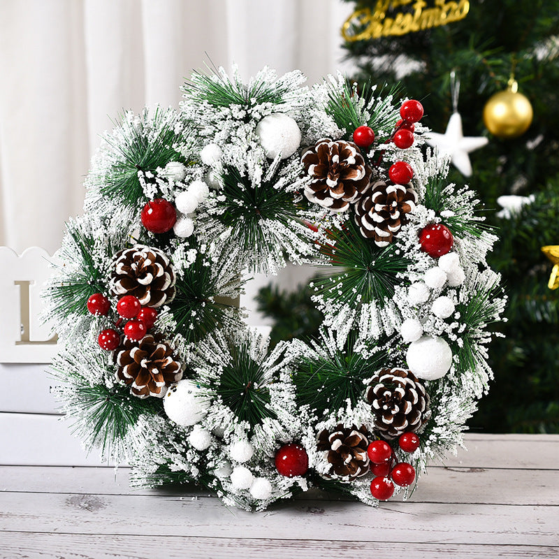 Handmade Christmas Wreath for Door Decoration